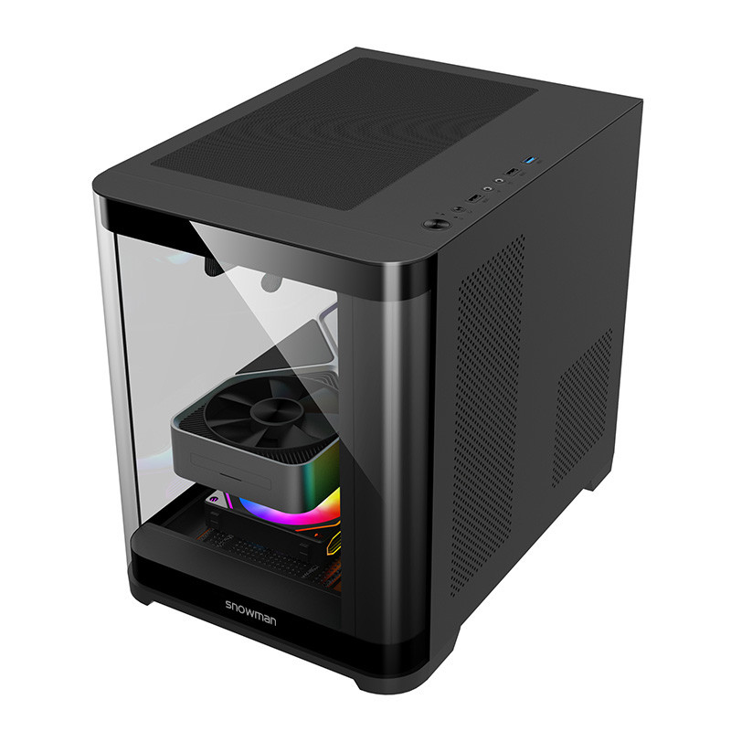 Gaming Kućište SNOWMAN CS083 + 7 X ARGB FAN INCLUDED