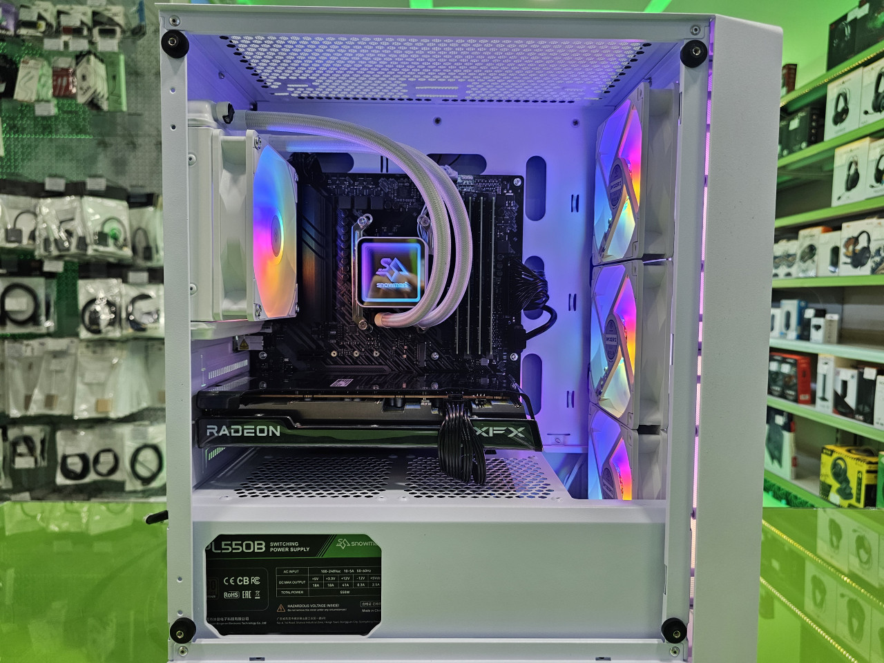 Gaming PC MAX Ryzen 5 5600X /16GB/ARC B580 12GB/SSD 500GB