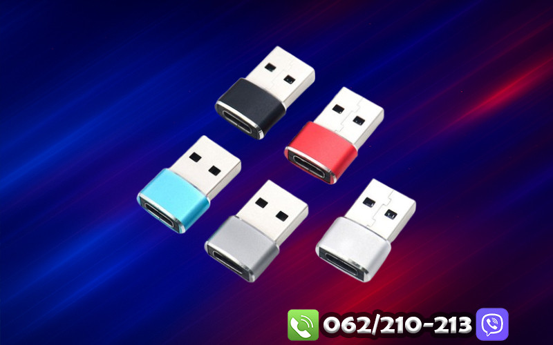 Adapter Type C Female to USB Male