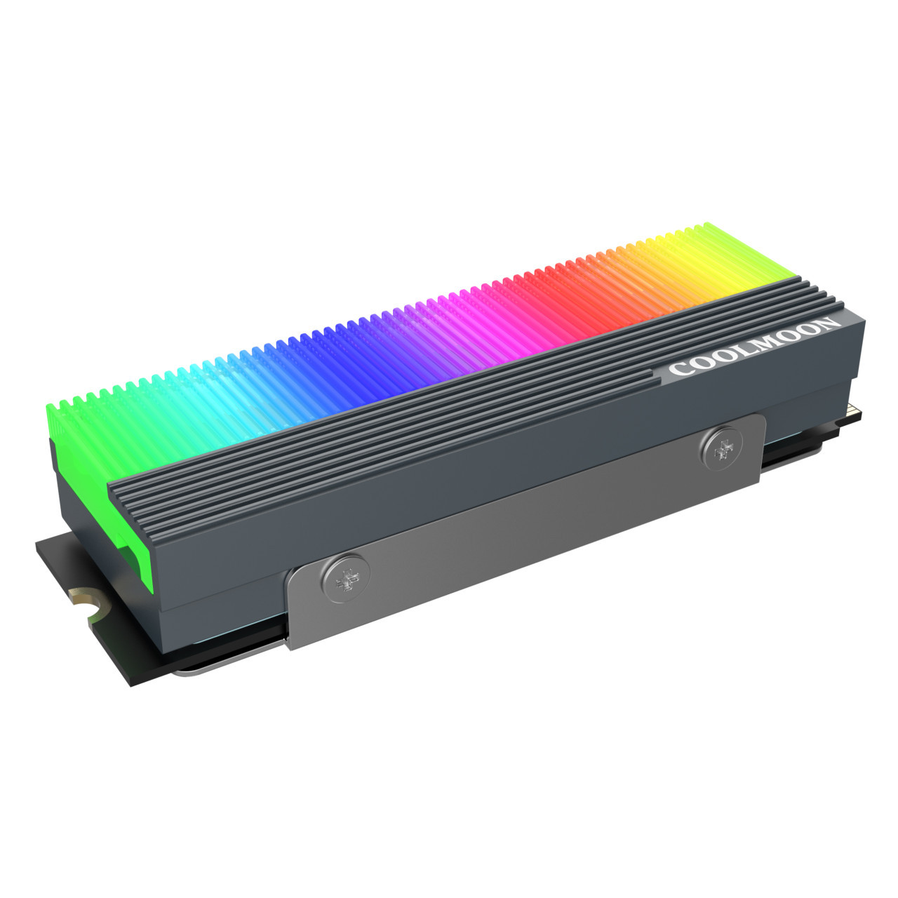 Hladnjak za NVMe COOLER CM-M2A White ARGB