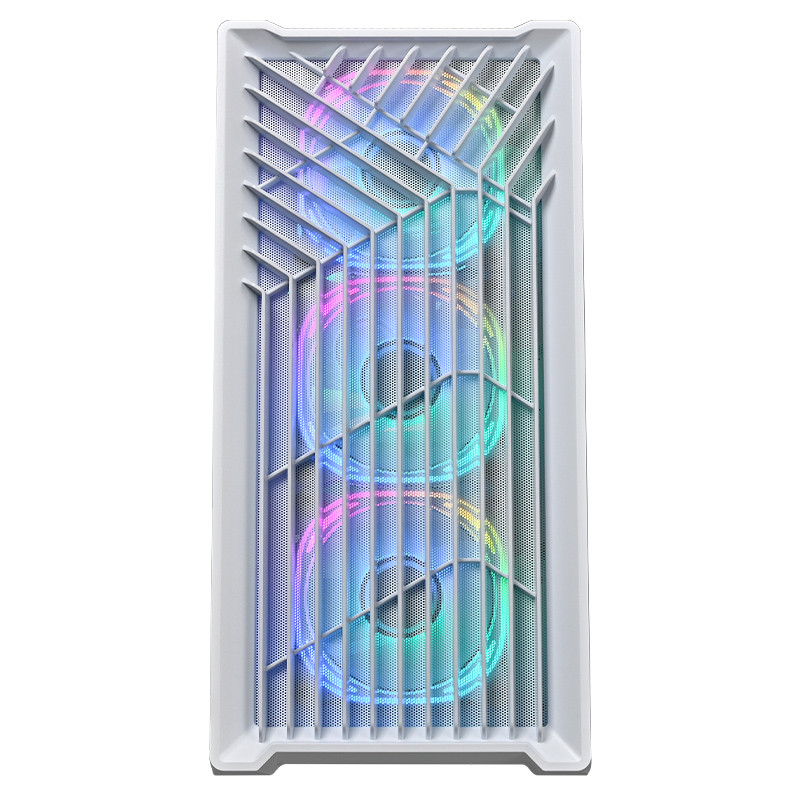 Gaming Kućište SNOWMAN CS078 White + 3 X LED FAN INCLUDED
