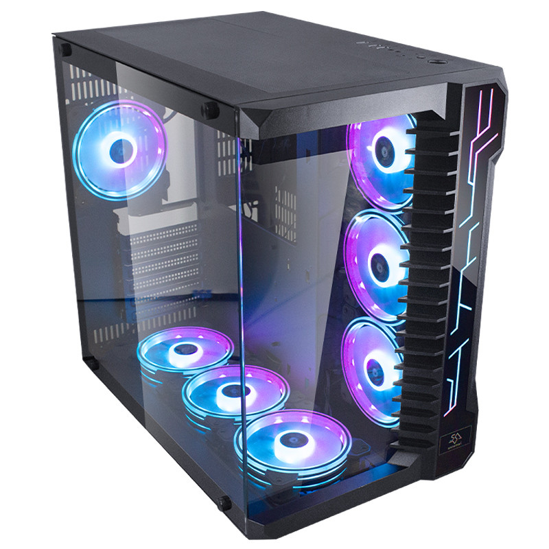 Gaming Kućište SNOWMAN CS002 + 10 X ARGB FAN