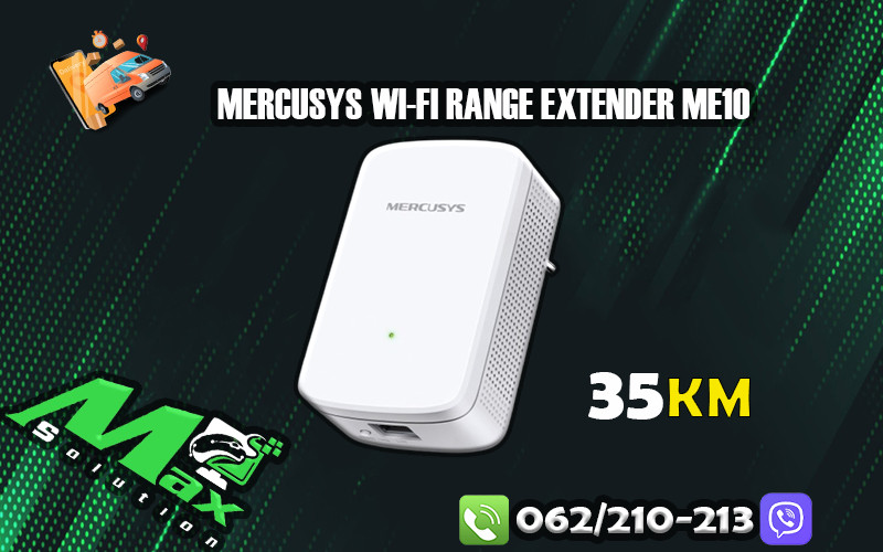 Mercusys Wi-Fi Range Extender ME10