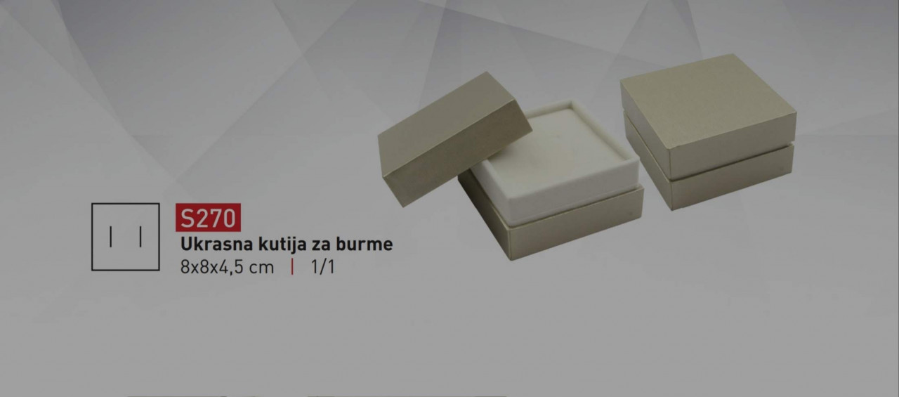 Ukrasna kutija za burme 1/1