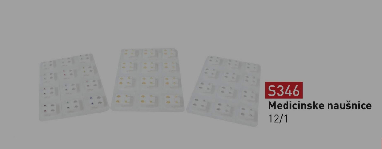 Medicinske naušnice 12/1