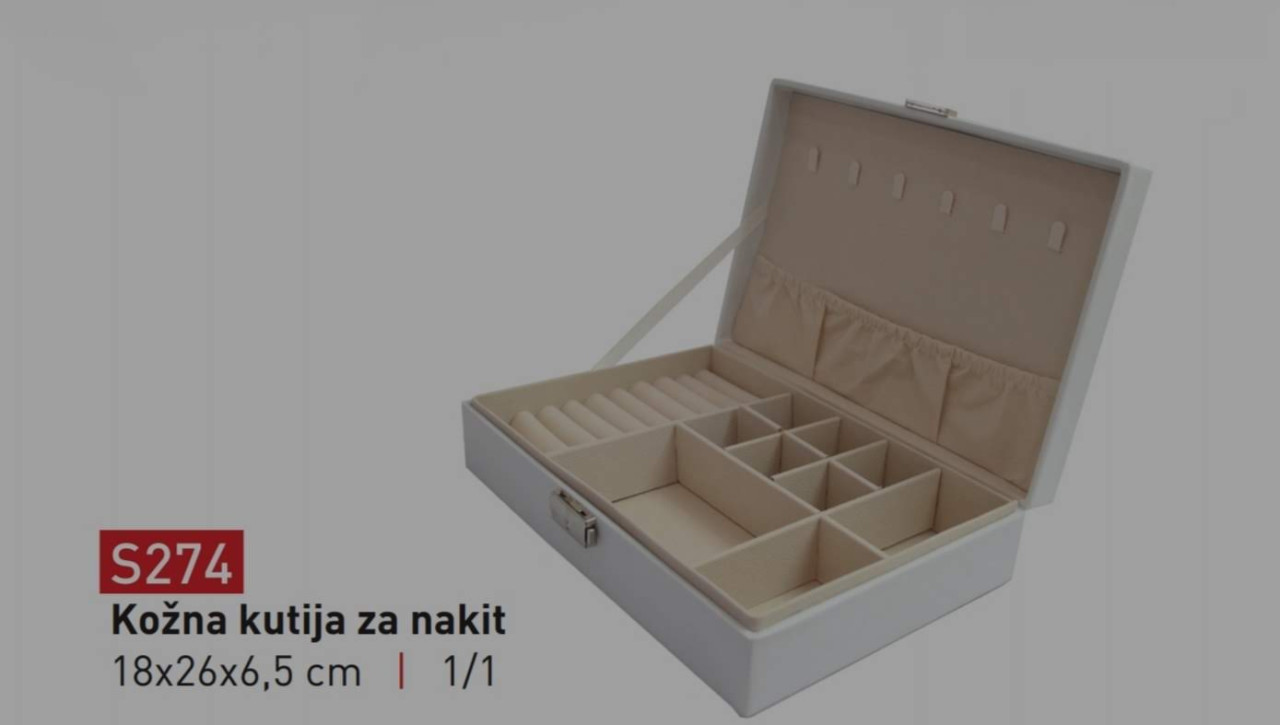 Kožna kutija za nakit 1/1