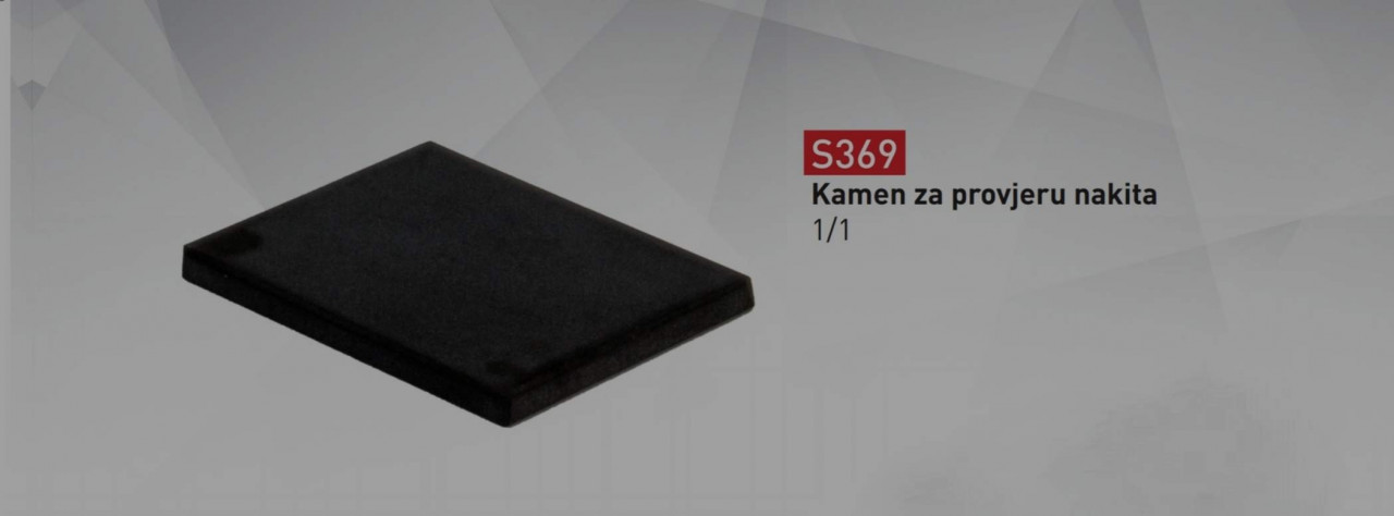 Kamen za provjeru nakita