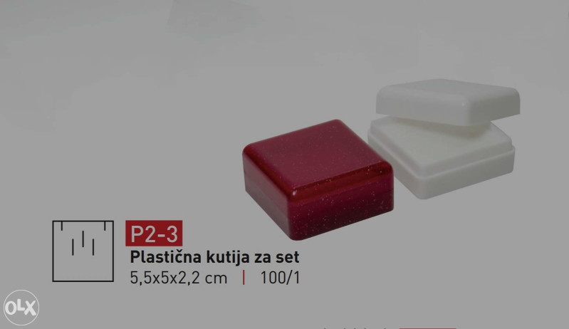 Plastična kutija za set 100/1