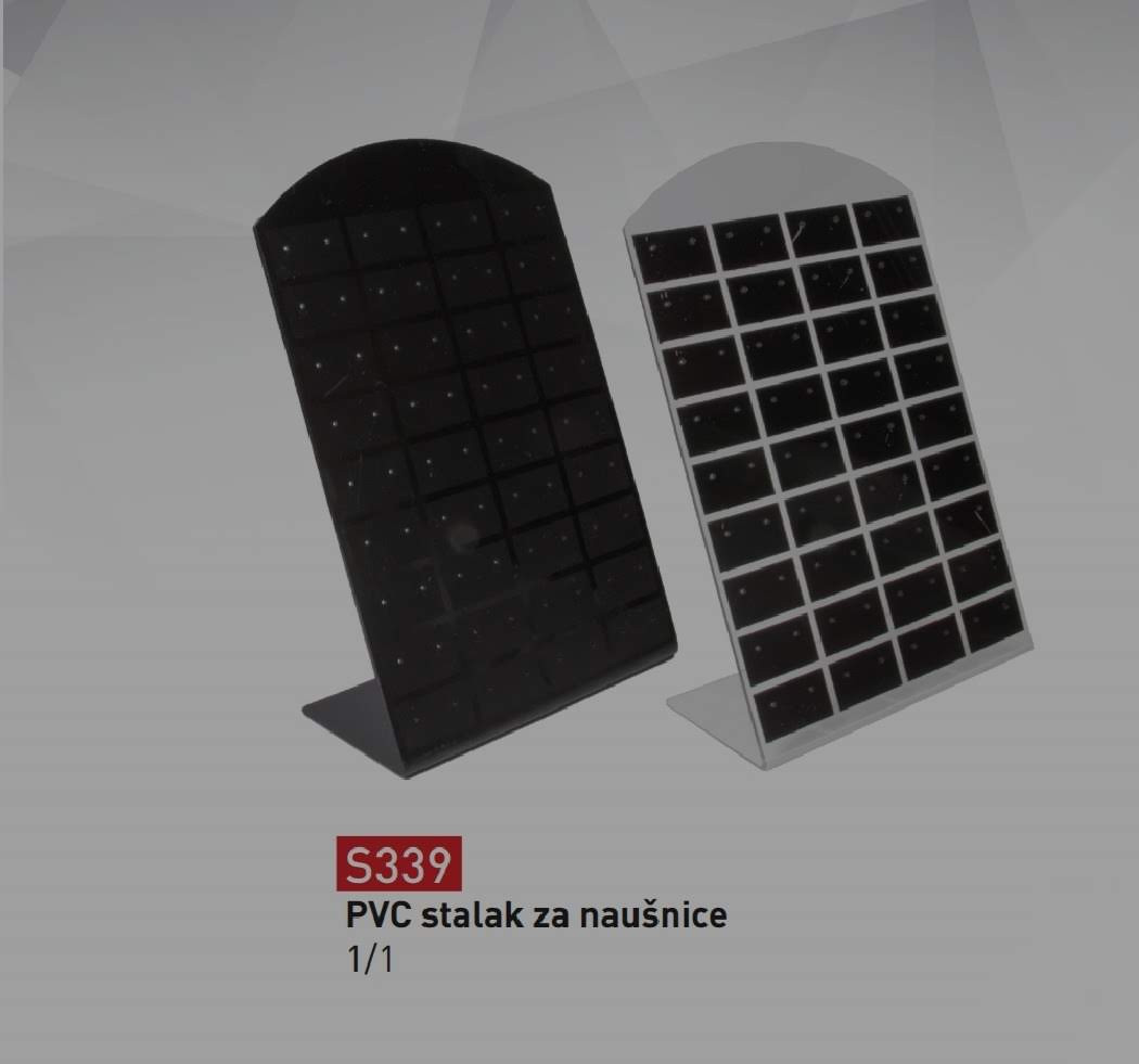 PVC stalak za naušnice 1/1