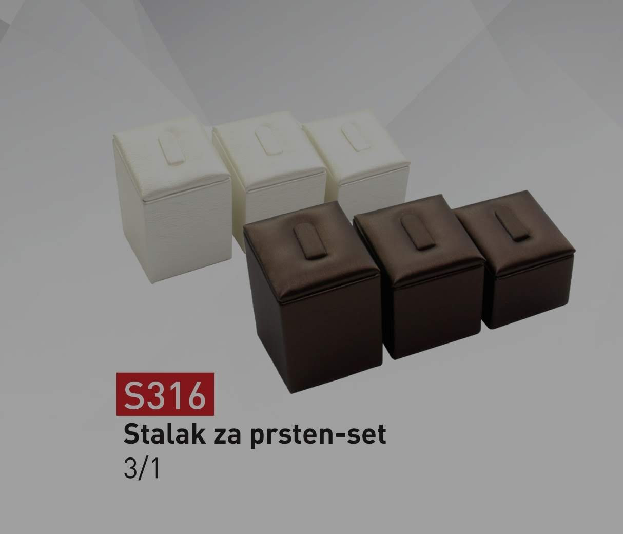 Stalak za prsten - set 3/1