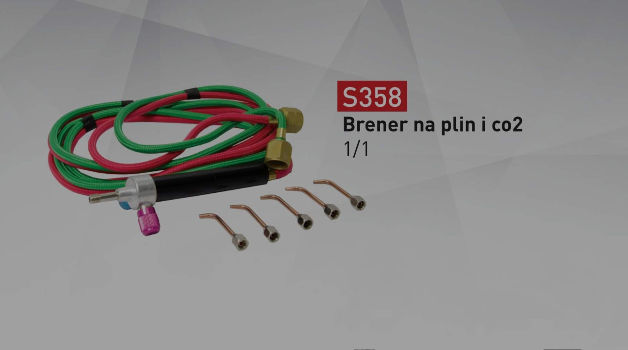 Brener na plin i co2