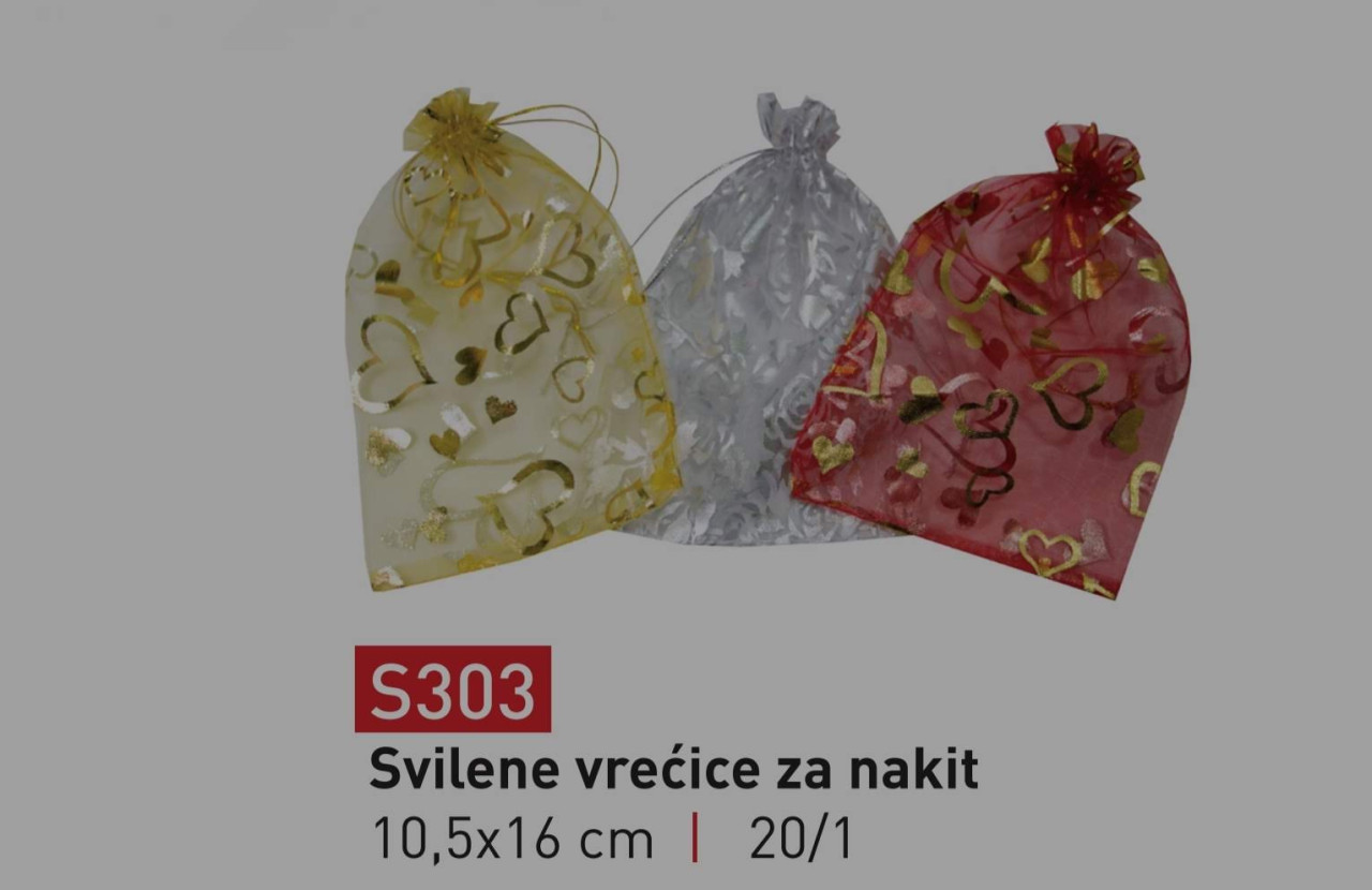 Svilene vrećice za nakit 20/1