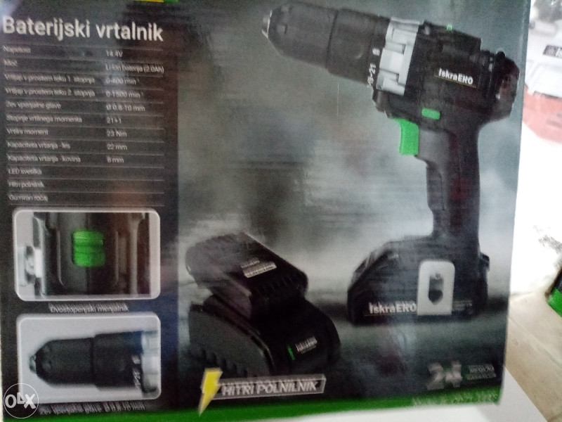Baterijska bušilica IE-CD71-144S Iskra ERO