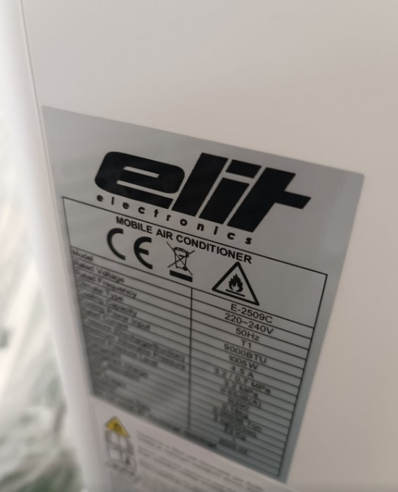 PRENOSNA KLIMA ELIT E-2509C COOL GO2.6