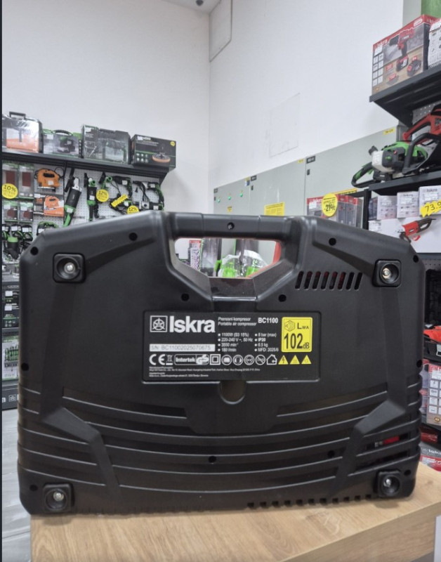 KOMPRESOR PRENOSNI ISKRA BC 1100