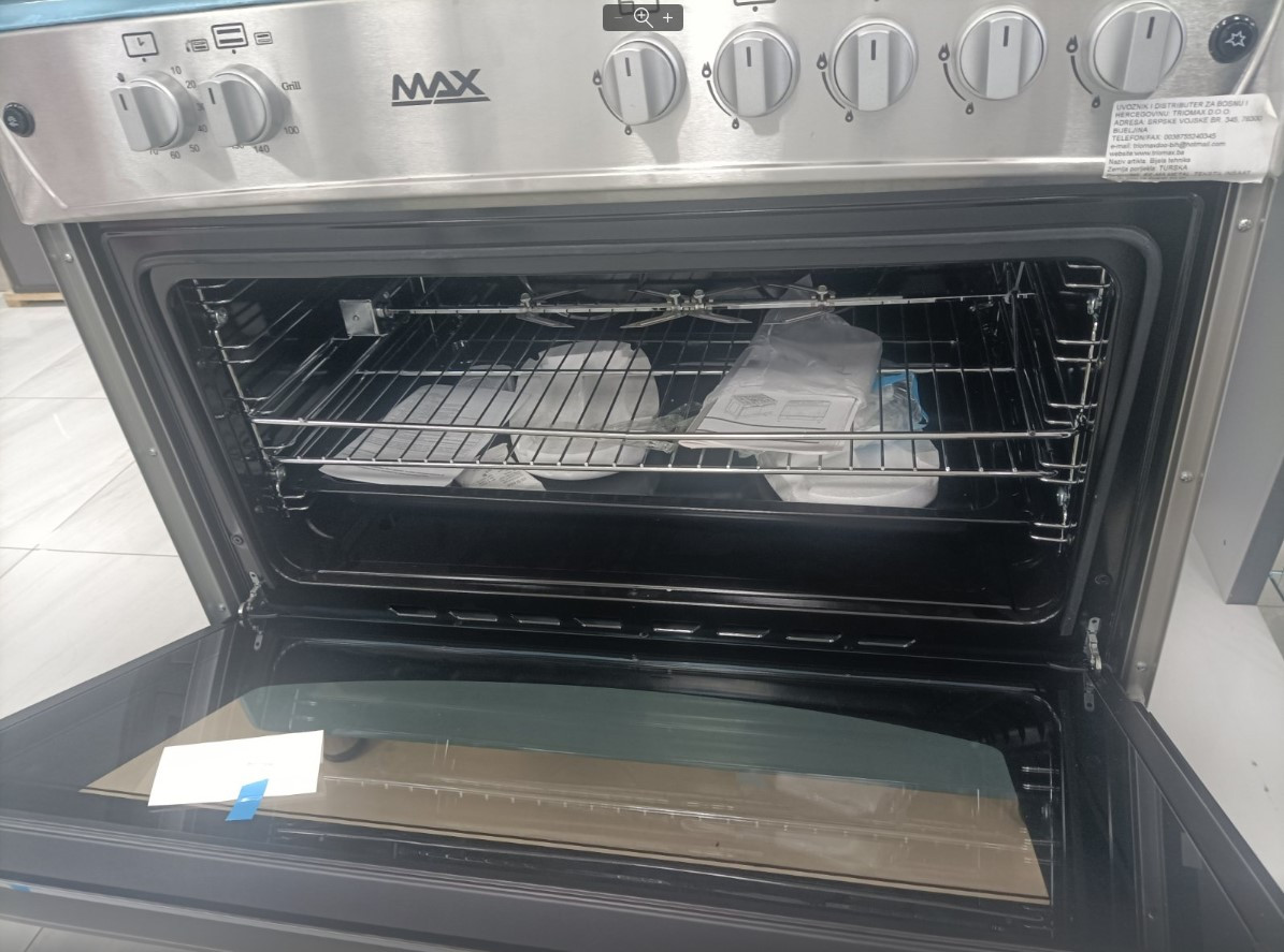 PLINSKI ŠPORET MAX F9P50G2-3B-ILRM INOX