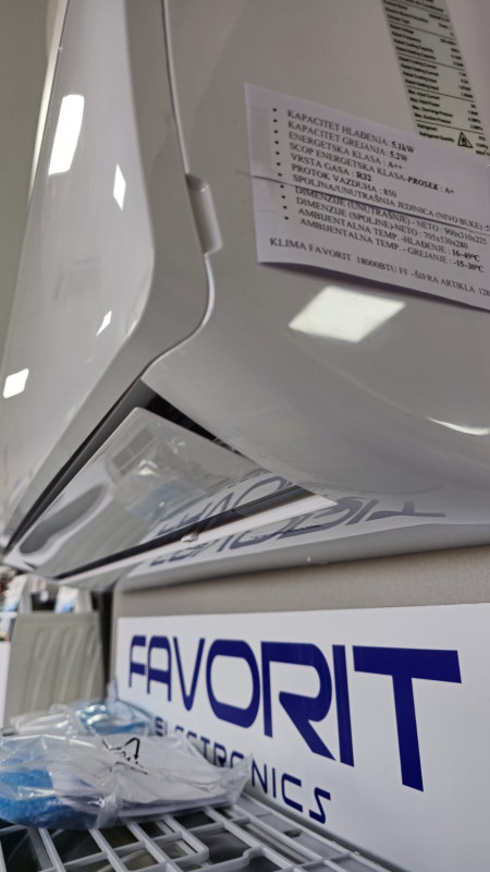 Klima uređaj FAVORIT 18000BTU FF INVERTER