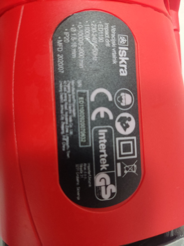 Busilica hilti ISKRA ED 1100