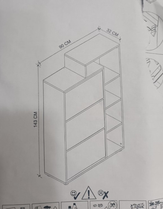 ORMAR ZA OBUCU LEGO 18-04-02 BOR