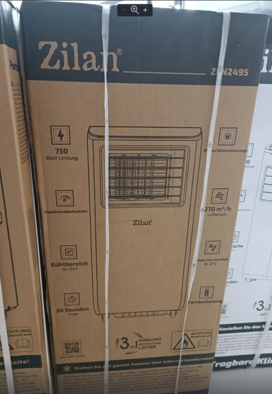 KLIMA POKRETNA ZILKAN ZLN 2495 3U17000 BTU