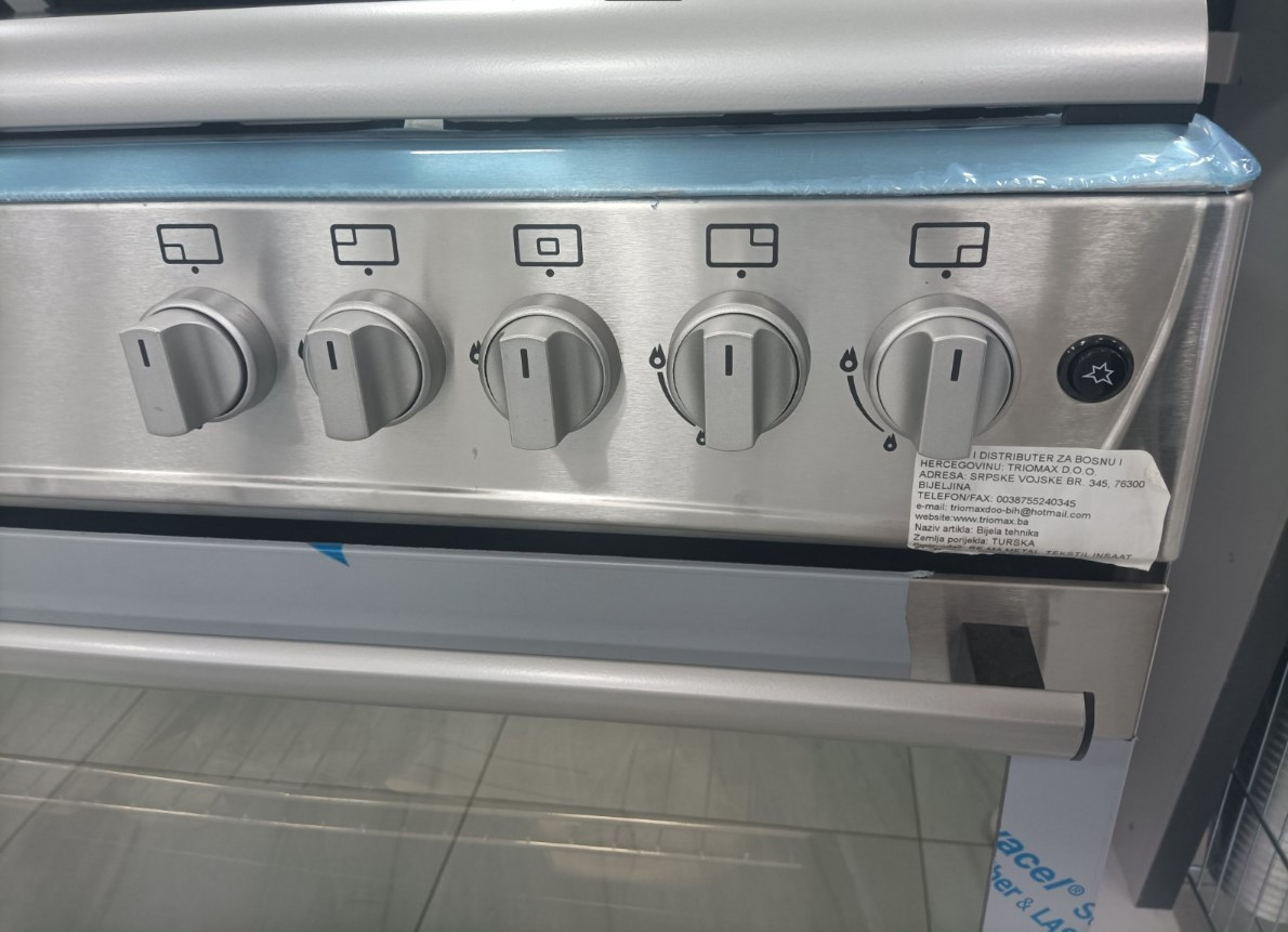 PLINSKI ŠPORET MAX F9P50G2-3B-ILRM INOX