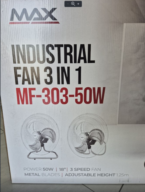 VENTILATOR MAX MF-303-50W 3U1