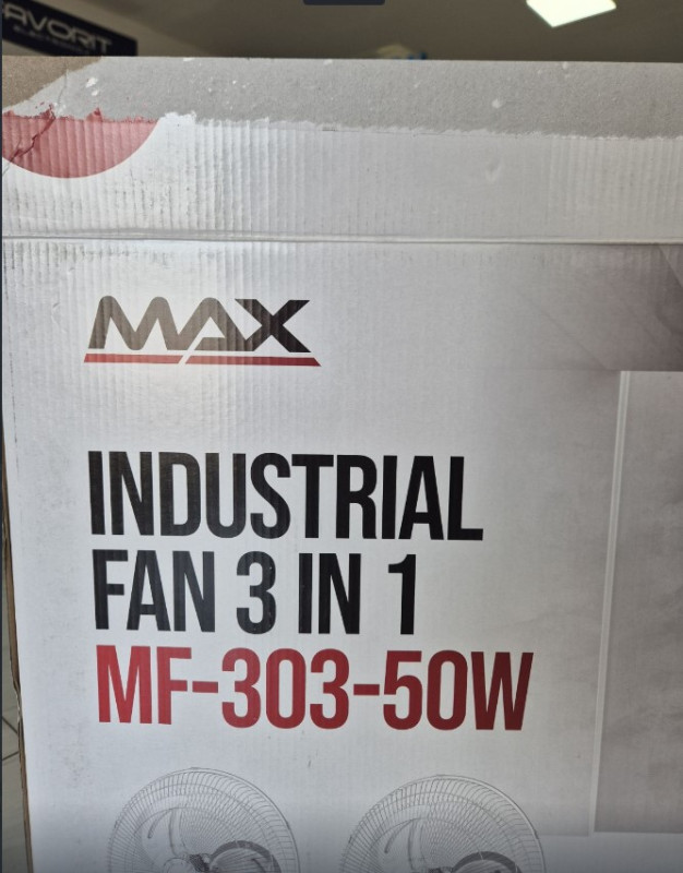 VENTILATOR MAX MF-303-50W 3U1