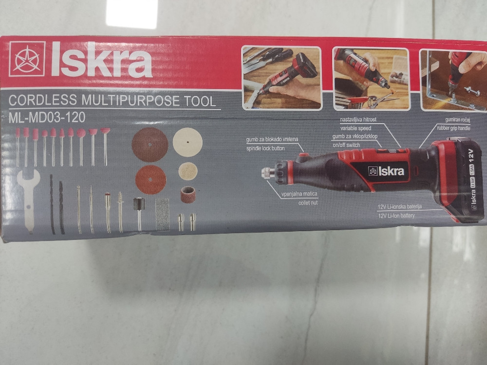 Baterijski višenamjenski alat ISKRA12V ML-MD03-120