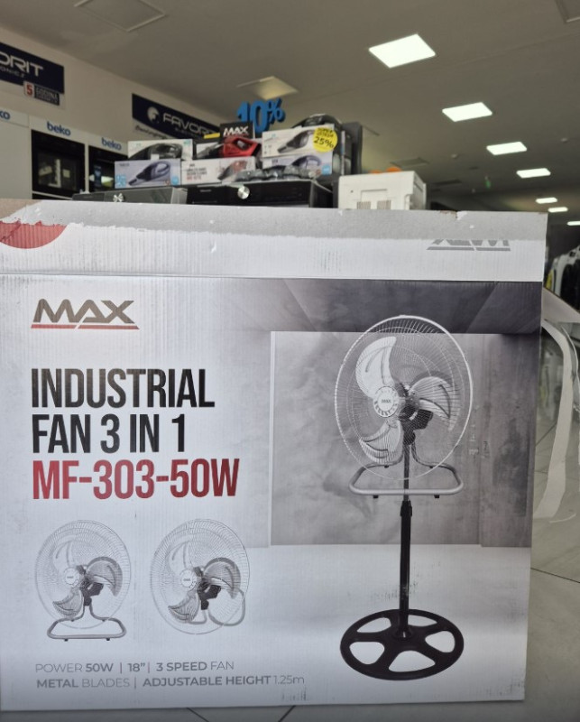 VENTILATOR MAX MF-303-50W 3U1
