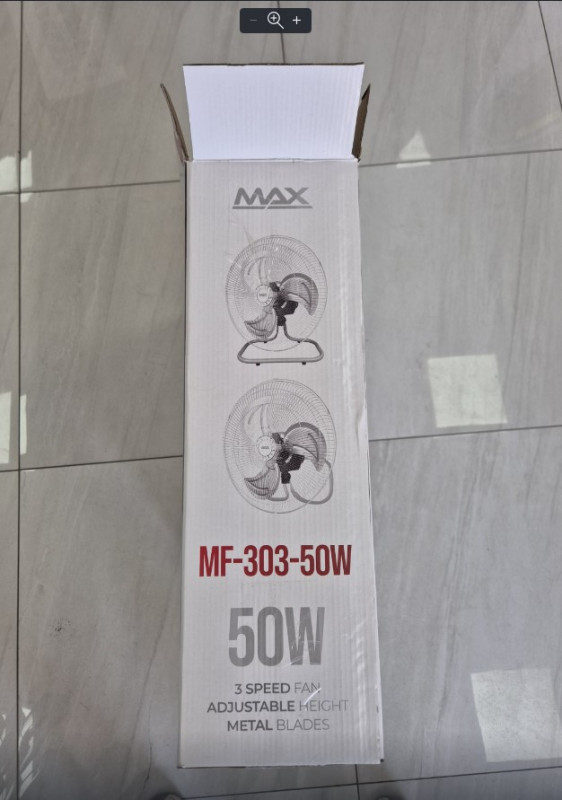 VENTILATOR MAX MF-303-50W 3U1