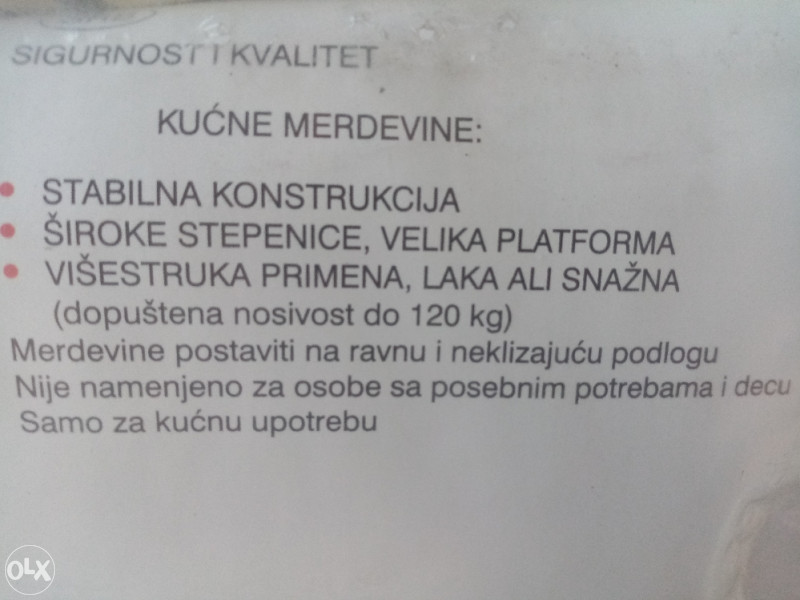 MERDEVINE /LJESTVE 4 + 1