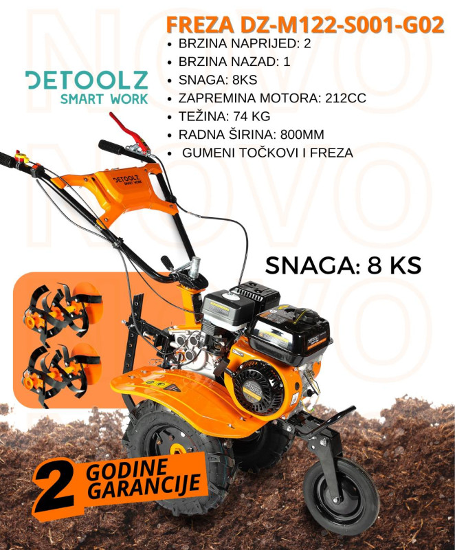 FREZA DZ-M122-S001-G02