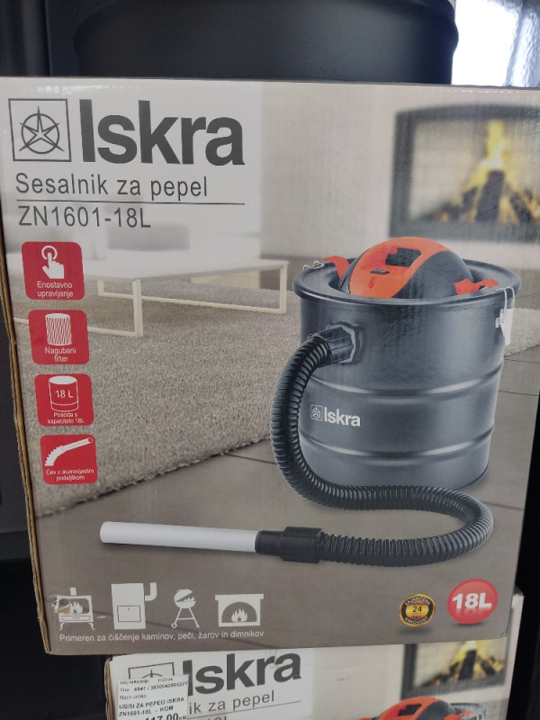 USISIVAČ ZA PEPEO ISKRA ZN1601-20L