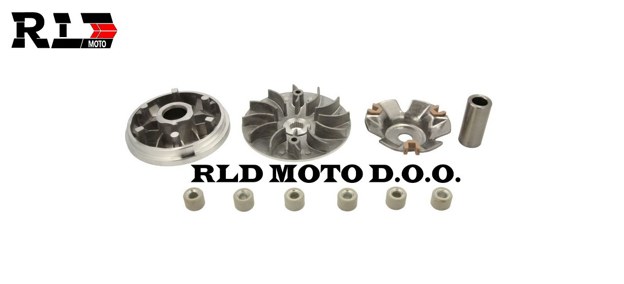 GY6 125 150 variomat rolice klizaci za skuter kineski