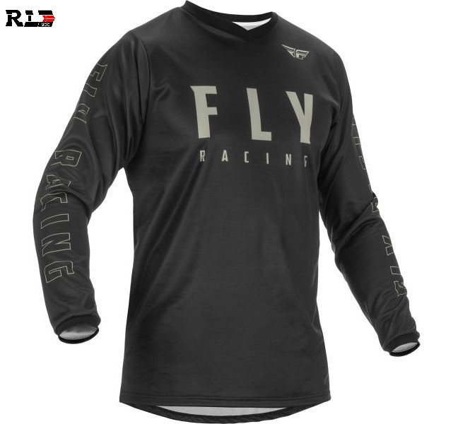 Moto cross/enduro majica FLY sivo-crna