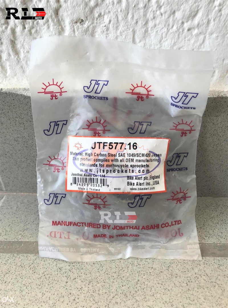 Zupčanik JT Sprockets JTF577 16 zuba, prednji lančanik