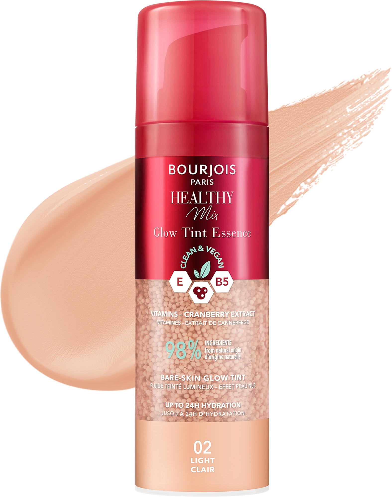 BJ PUDER HMIX GLOW TINT ESS 02 LIGHT
