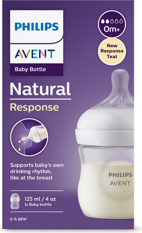 AVENT Boca Ntural Response 125ml (0+m) - za dojenje