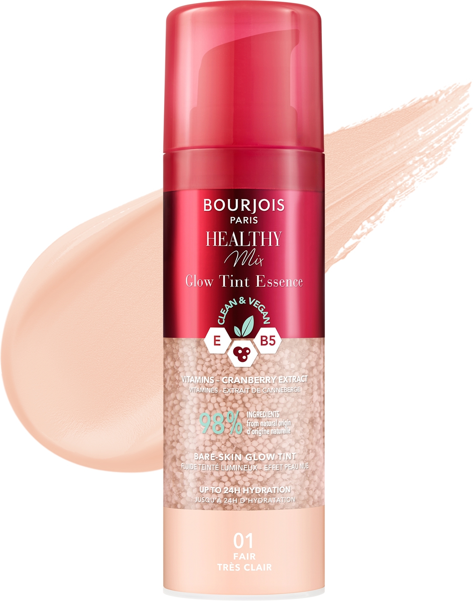 BJ PUDER HMIX GLOW TINT ESS 01 FAIR