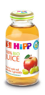 SOK GROŽĐA I JABUKE HIPP 200 ML - za probavu