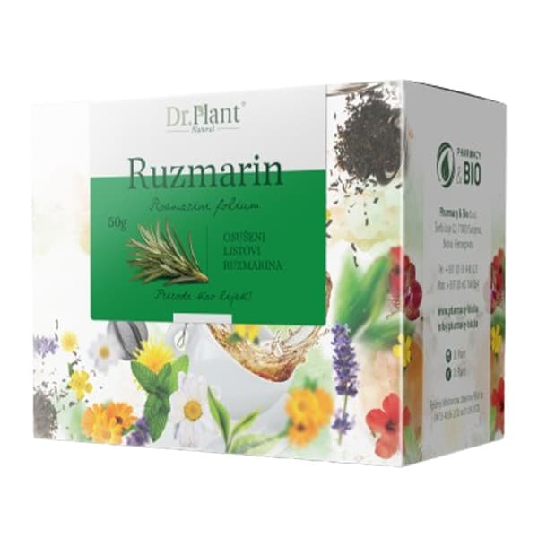 RUZMARIN caj 50g Pharmacy&Bio - za poboljšanje zdravlja mozga, srca i jetre