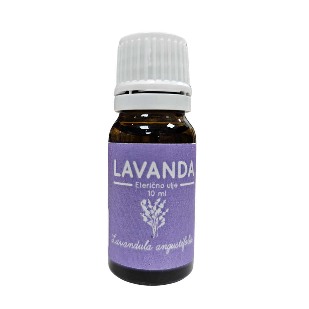 ETERIČNO ULJE LAVANDA 10ml SAN - za aromaterapiju i u kozmetičkoj i farmaceutskoj industriji