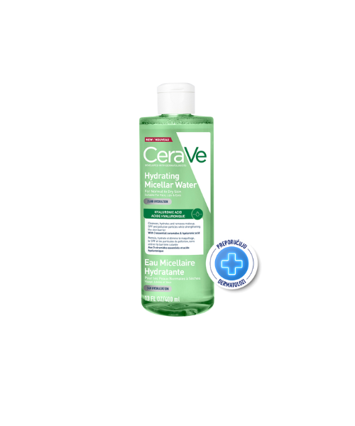HIDRATANTNA MICELARNA VODA ZA NORMALNU DO SUHU KOŽU 400 ml - CERAVE