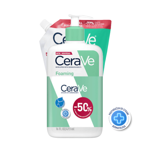 CV PJENUŠAVI GEL ZA ČIŠĆENJE 473ml + CV REFILL 473ml - čisti i uklanja višak sebuma