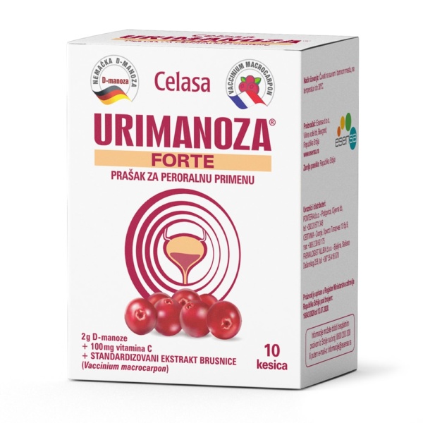 URIMANOZA forte kesice 10x4 Esensa - za očuvanje urinarnog trakta