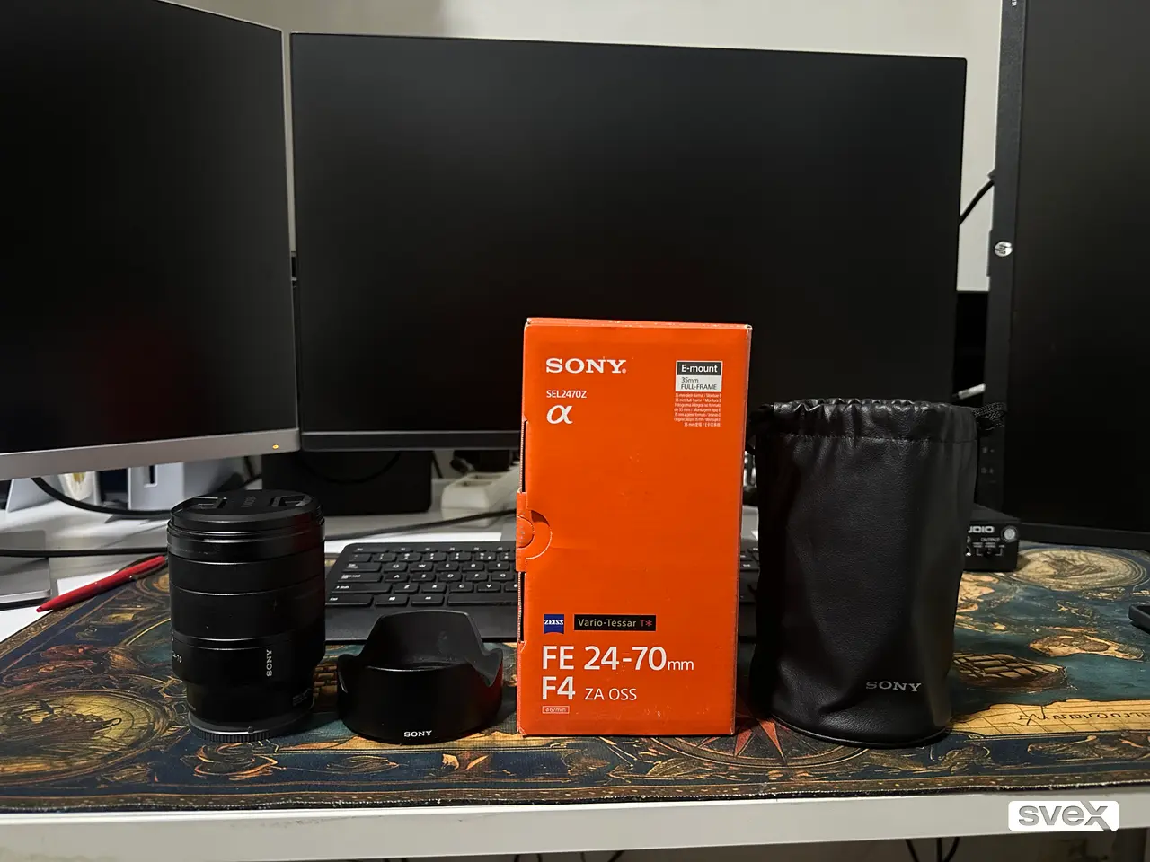 Sony FE 24-70mm F4 ZA OSS Zeiss Vario-Tessar objektiv