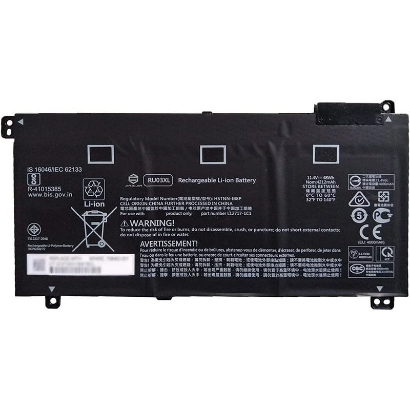 Baterija  HP Probook X360 11 G3 G4 G5 G6 Series RU03XL