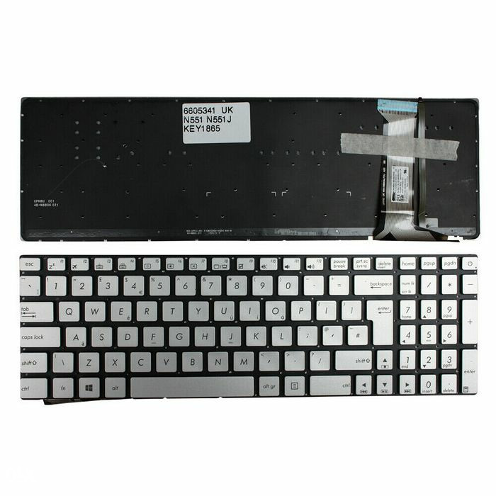 Tastatura za laptop Asus N551 N551J N551JB N551JK N552