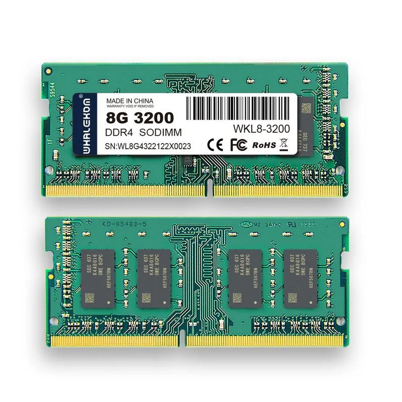 Laptop Ram Memorija Whalekom DDR4 8gb 3200mhz