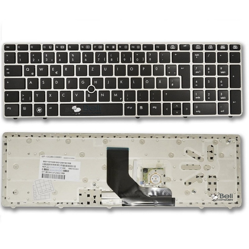 Tastatura za HP EliteBook 8560p 8570p 6560p sa ramom